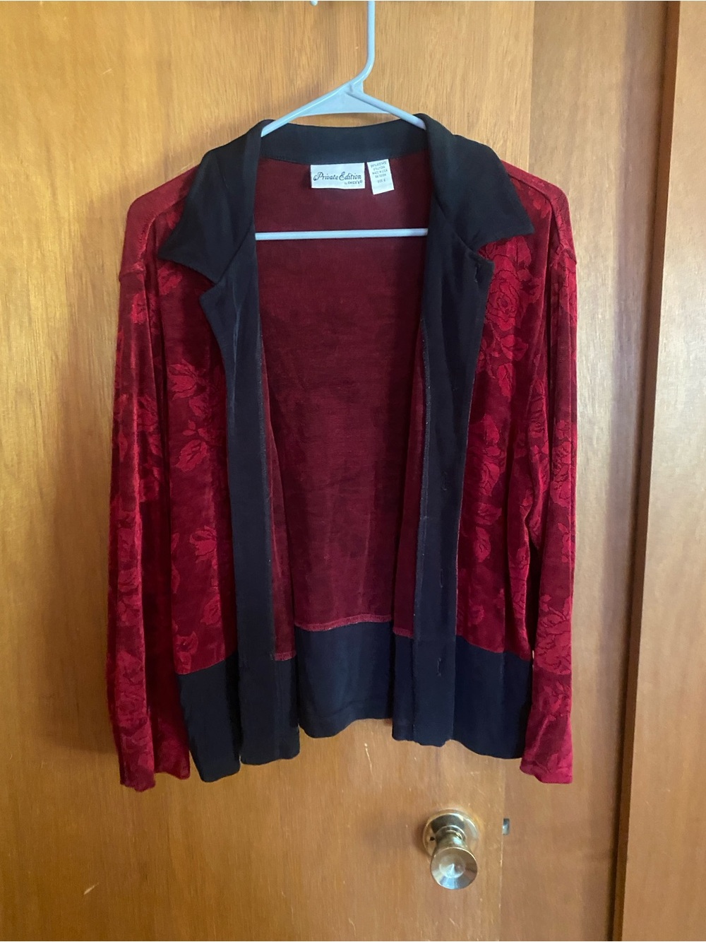 Private Edition by Chico’s Red cardigan